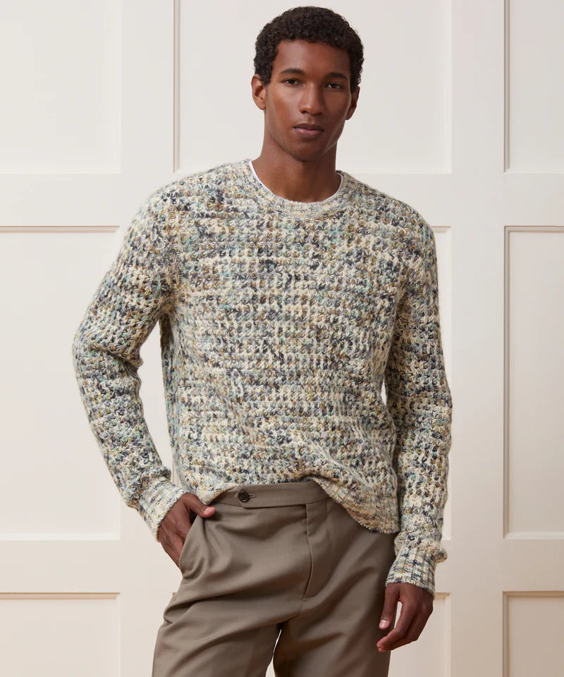 PUBLIC HOODIES ARTICLE #2806 Wool Crewneck Sweater