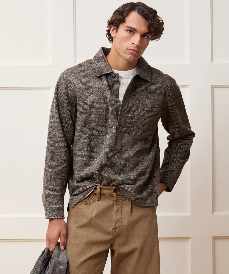 PUBLIC HOODIES ARTICLE #2804 Relaxed Rugby Polo